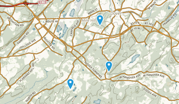 Randolph, New Jersey Map