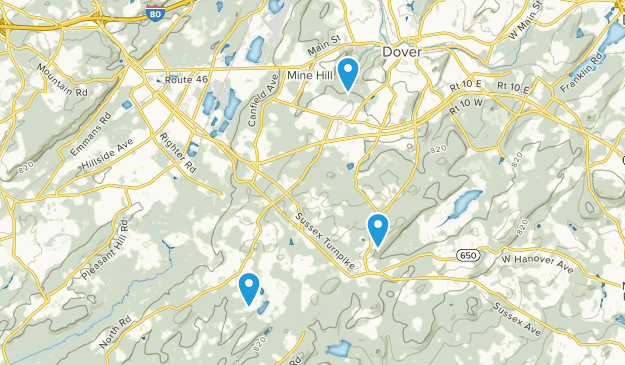 Randolph, New Jersey Map