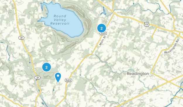 Readington, New Jersey Map