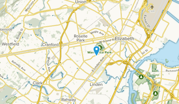 Roselle, New Jersey Map