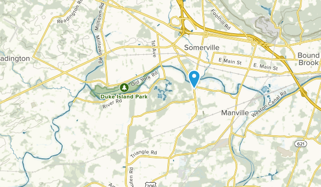 Somerville, New Jersey Map