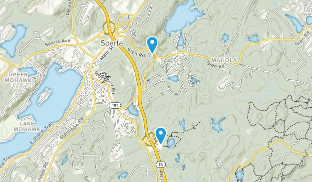 Sparta, New Jersey Map