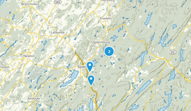 Sparta Township, New Jersey Map