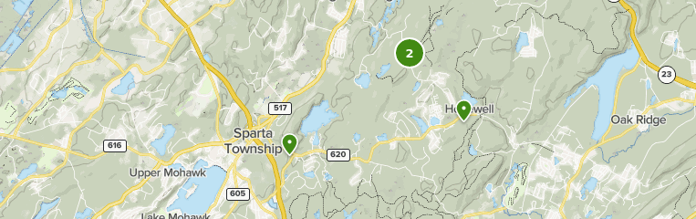 sparta glen trail map