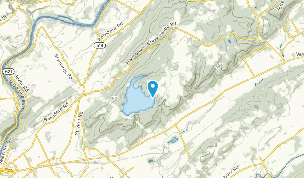 Stewartsville, New Jersey Map