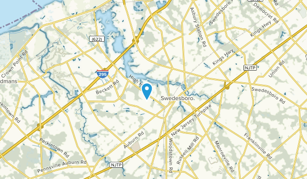 Swedesboro, New Jersey Map