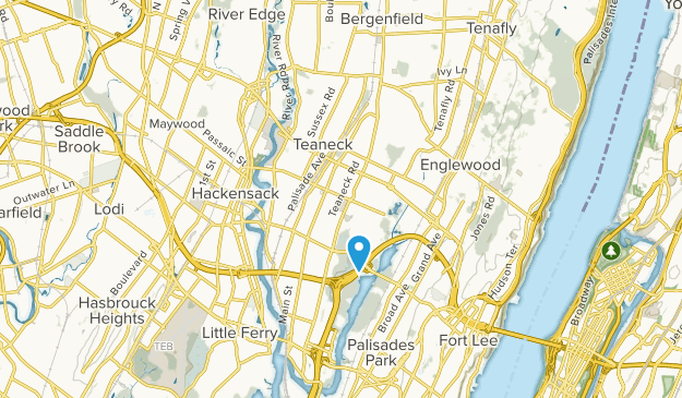 Teaneck, New Jersey Map