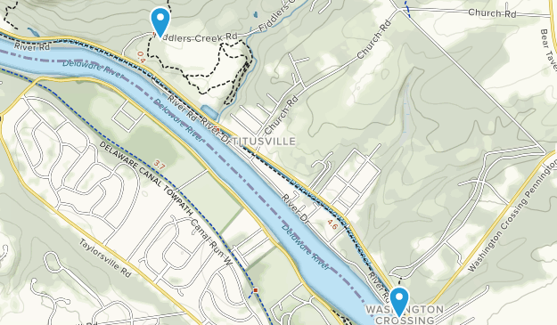Titusville, New Jersey Map