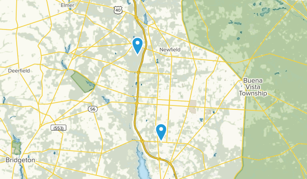 Vineland, New Jersey Map