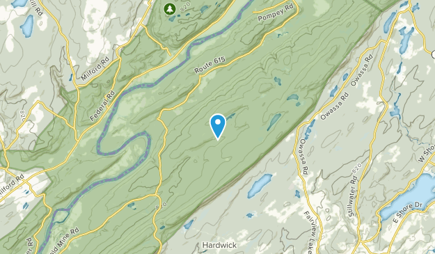 Walpack Center, New Jersey Map