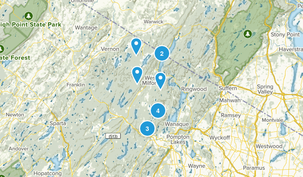 West Milford, New Jersey Map