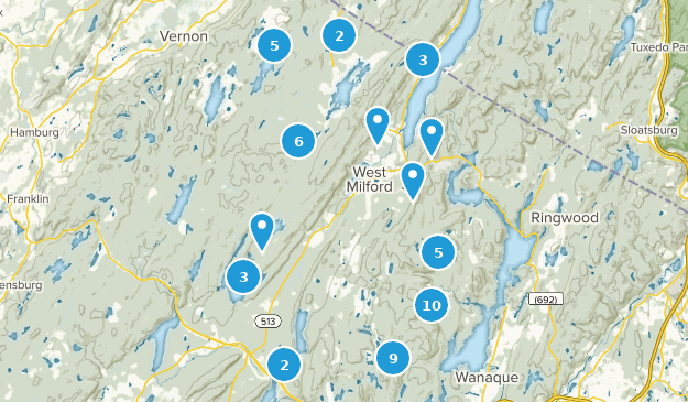 West Milford, New Jersey Map