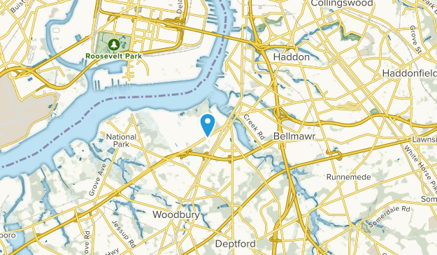 Westville, New Jersey Map