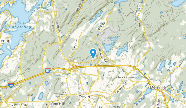 Wharton, New Jersey Map