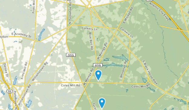 Williamstown, New Jersey Map