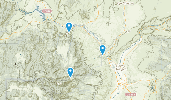 Abiquiu, New Mexico Map