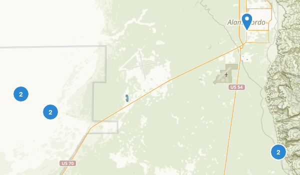 Alamogordo, New Mexico Map