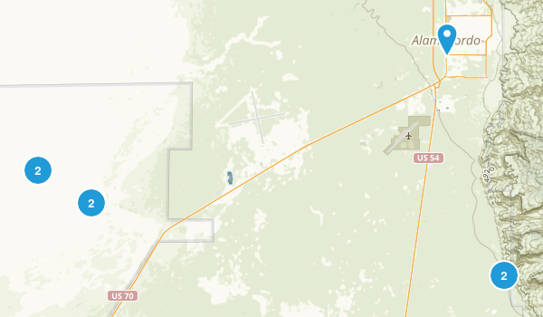 Alamogordo, New Mexico Map