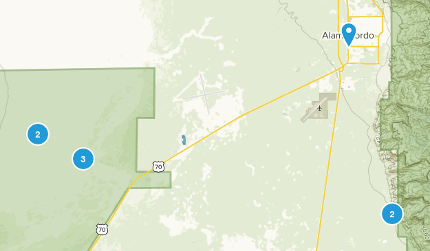 Alamogordo, New Mexico Map