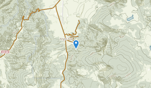 Angel Fire, New Mexico Map