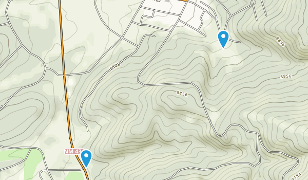 Angel Fire, New Mexico Map