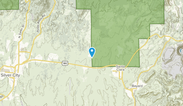 Arenas Valley, New Mexico Map