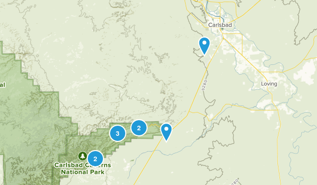 Carlsbad, New Mexico Map