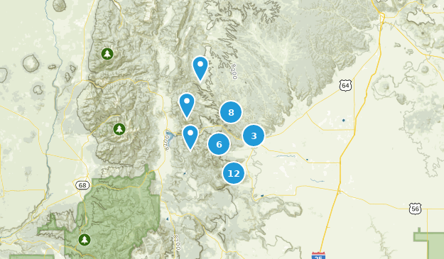 Cimarron, New Mexico Map
