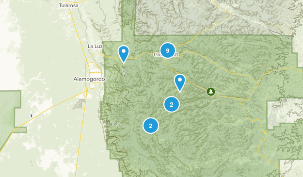 Cloudcroft, New Mexico Map