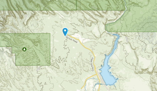 Cochiti Lake, New Mexico Map