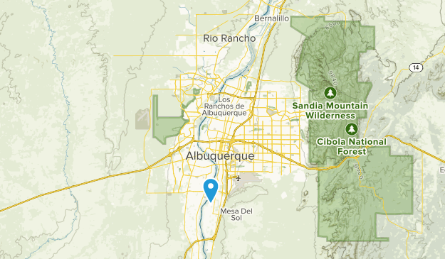 Corrales, New Mexico Map