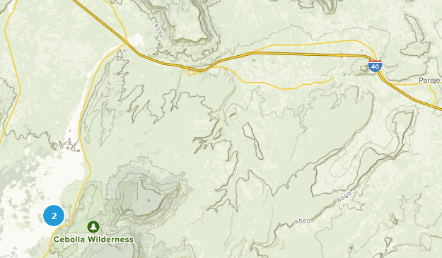 Cubero, New Mexico Map