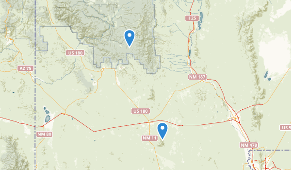 Deming, New Mexico Map