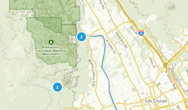 Dona Ana, New Mexico Map