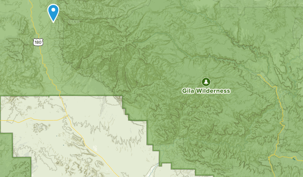Gila, New Mexico Map
