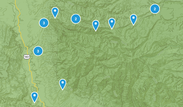 Glenwood, New Mexico Map