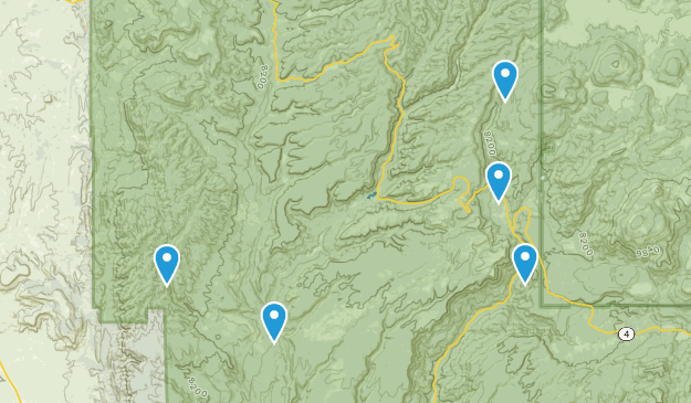 Jemez Pueblo, New Mexico Map