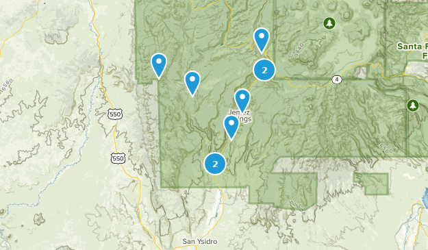 Jemez Pueblo, Nouveau-Mexique Map