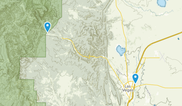 Las Vegas, New Mexico Map