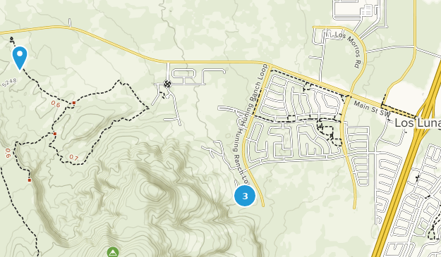 Los Lunas, New Mexico Map