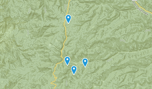 Marcia, New Mexico Map