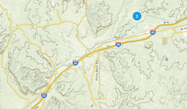 Mentmore, New Mexico Map