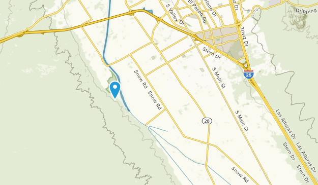 Mesilla, New Mexico Map
