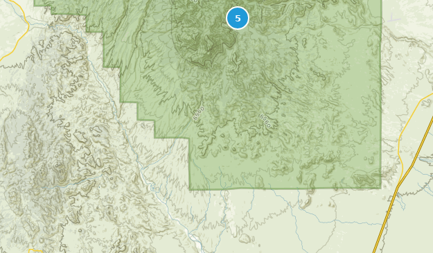 Monticello, New Mexico Map