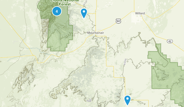 Mountainair, New Mexico Map