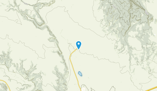 Ocate, New Mexico Map
