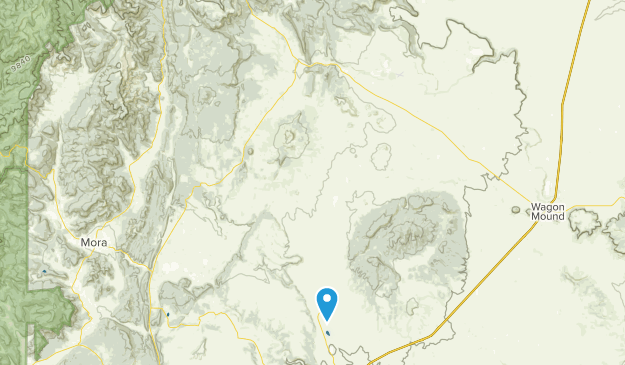 Ocate, New Mexico Map
