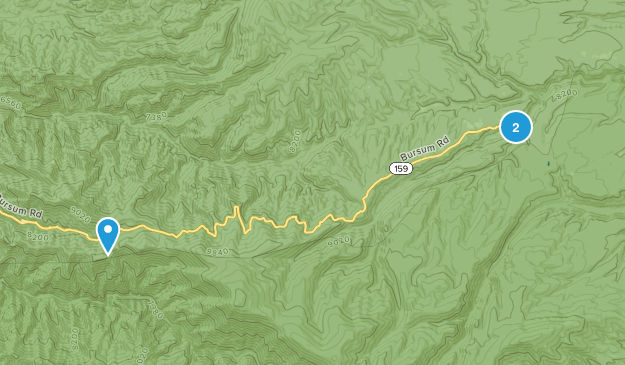 Old Waterman Place, New Mexico Map