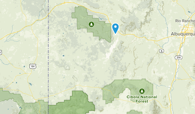 Pie Town, New Mexico Map
