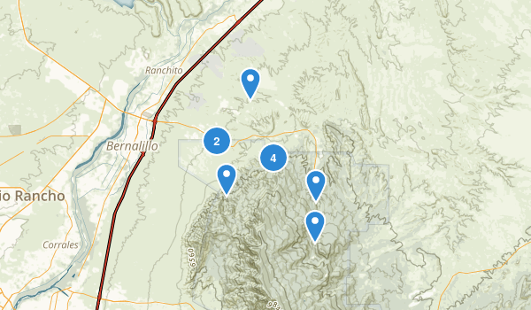 Placitas, New Mexico Map